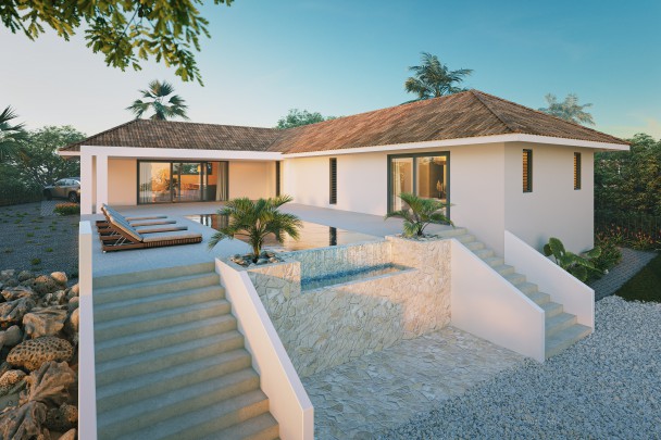 Blue Bay - Luxury new construction villa for sale with 4 bedrooms