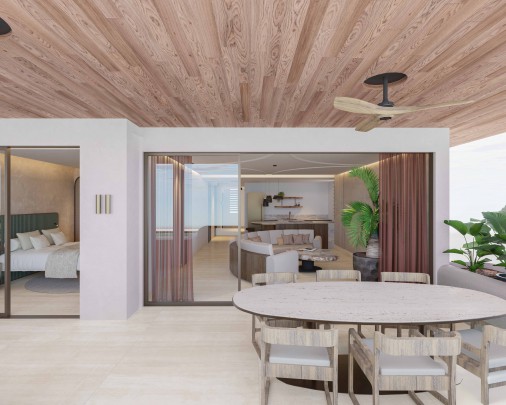 The Lotus Blue Bay - 3 bedroom vacation rental villas and apartments 