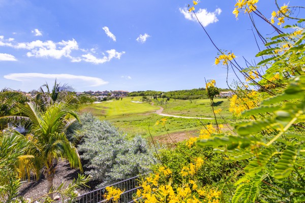 Blue Bay - Luxury, tropical home with pool and golf course views