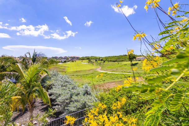 Blue Bay - Luxury home with pool and golf course views