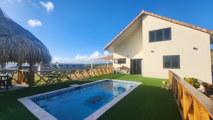 Harmonie - New Build Home with Sea Views & Pool