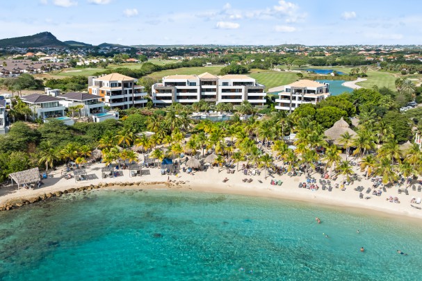 Blue Bay - Luxe 2-slaapkamer appartement direct aan het strand