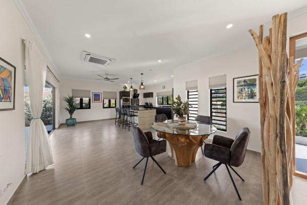 Blue Bay - Modern newly built family home for sale on resort with pool