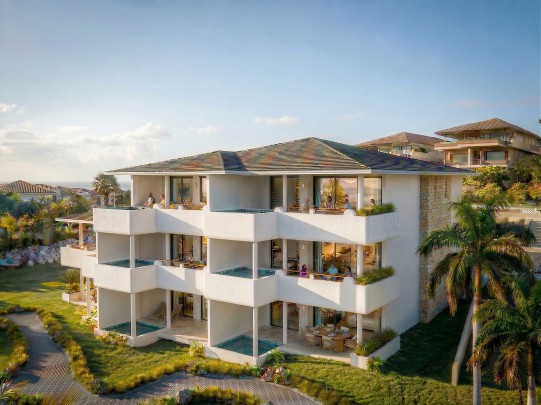 Blue Bay - The Lotus - 3 bedroom vacation rental apartments with pool