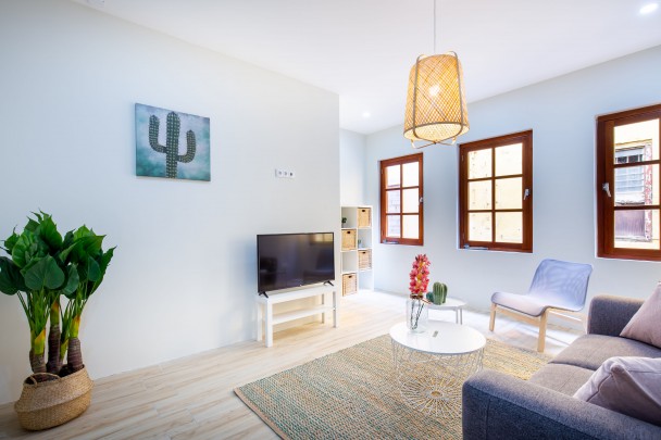 Luxe gemeubileerd 1-slaapkamerappartement in Punda