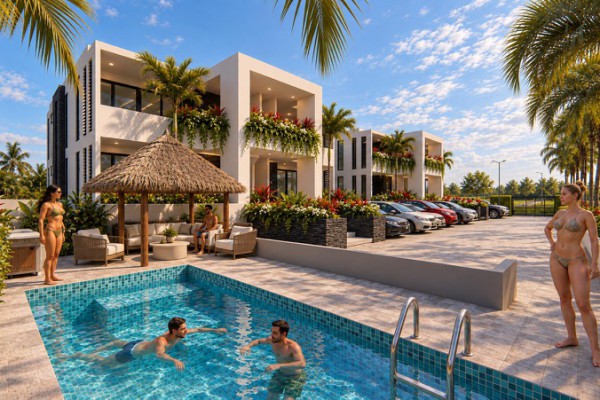 New-Build Ground-Floor Apartment in Toni Kunchi with Pool