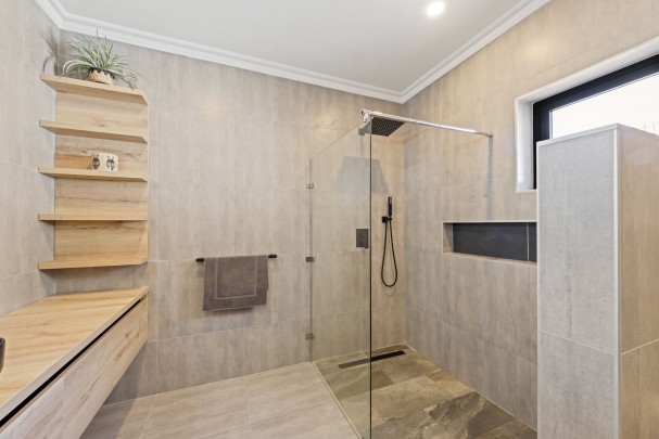 Blue Bay - Modern newly built family home for sale on resort with pool