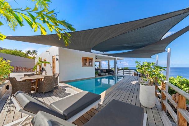 Cas Abao – Moderne 5-Slaapkamer Villa met Zeezicht