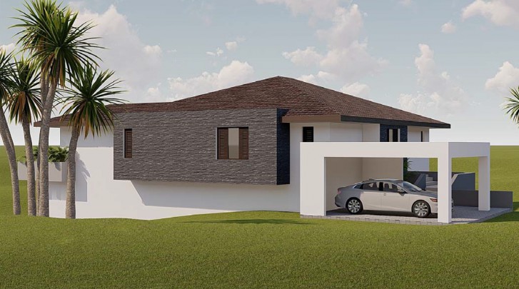 Blue Bay – Nieuw te bouwen villa met gastenverblijf aan de golfbaan