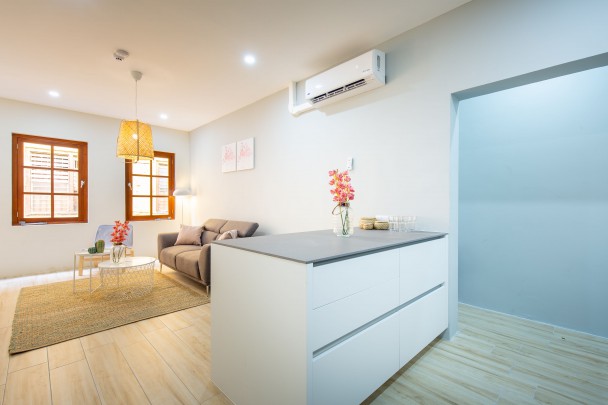 Luxe gemeubileerd 1-slaapkamerappartement in Punda