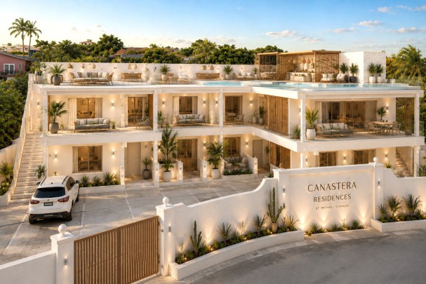 5-Apartment Complex with Ocean Views on Private Land in St. Michiel