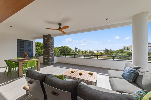 Blue Bay - Luxe 2-slaapkamer appartement direct aan het strand