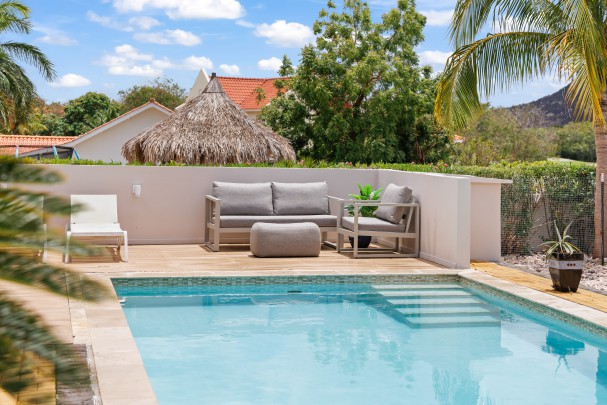  Luxe villa op blue Bay met schitterend uitzicht over de golfbaan