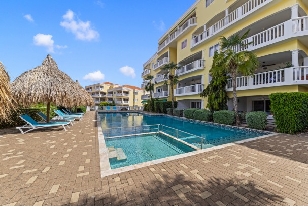 Prachtig Appartement met zicht op het zwembad - Triple Tree, Blue Bay