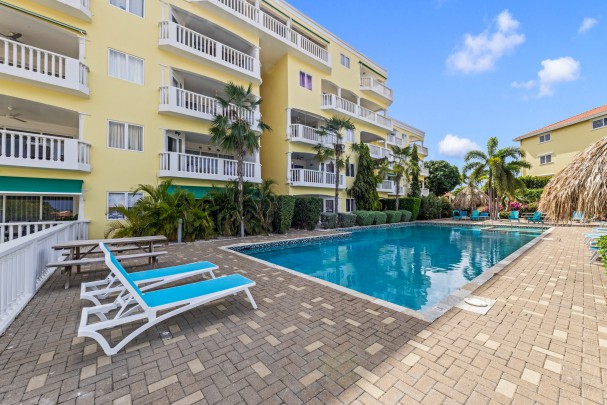 Prachtig Appartement met zicht op het zwembad - Triple Tree, Blue Bay