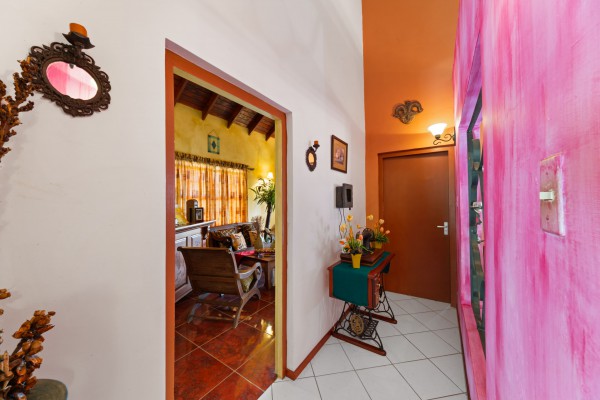 Stately villa with island views, guest accommodation & tropical garden
