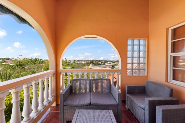 Stately villa with island views, guest accommodation & tropical garden