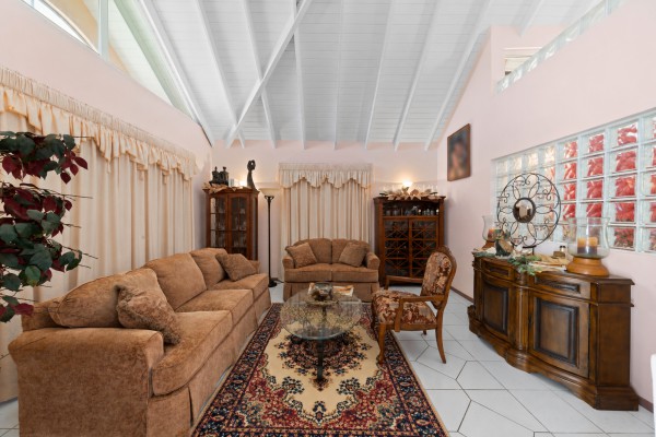 Stately villa with island views, guest accommodation & tropical garden