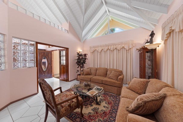Stately villa with island views, guest accommodation & tropical garden