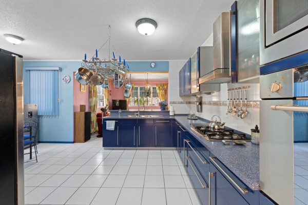 Stately villa with island views, guest accommodation & tropical garden