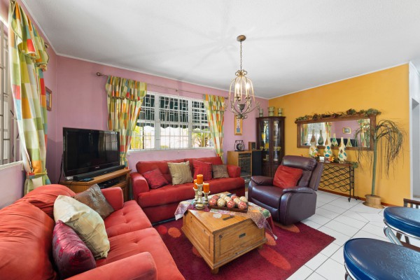 Stately villa with island views, guest accommodation & tropical garden