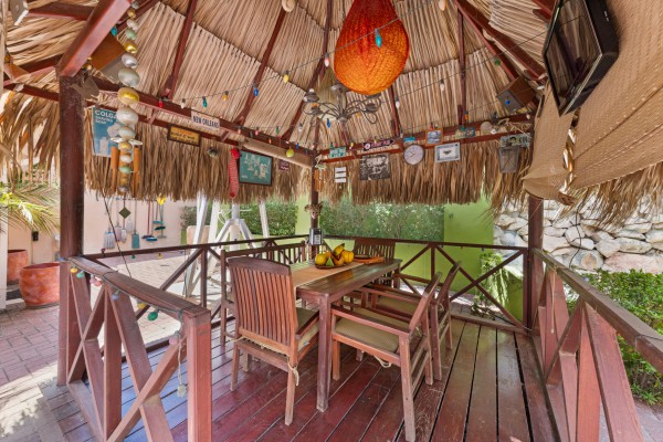 Stately villa with island views, guest accommodation & tropical garden