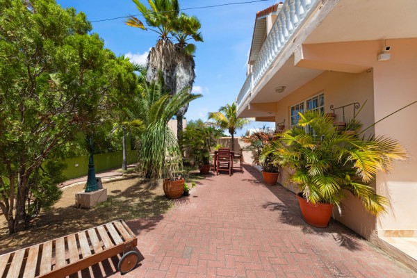 Stately villa with island views, guest accommodation & tropical garden