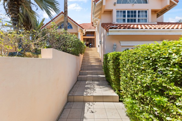 Stately villa with island views, guest accommodation & tropical garden