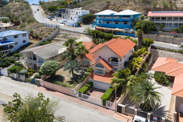 Stately villa with island views, guest accommodation & tropical garden