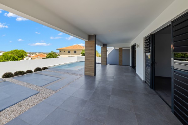 Newly built villa with amazing 360° view and pool – Jan Thiel Oost