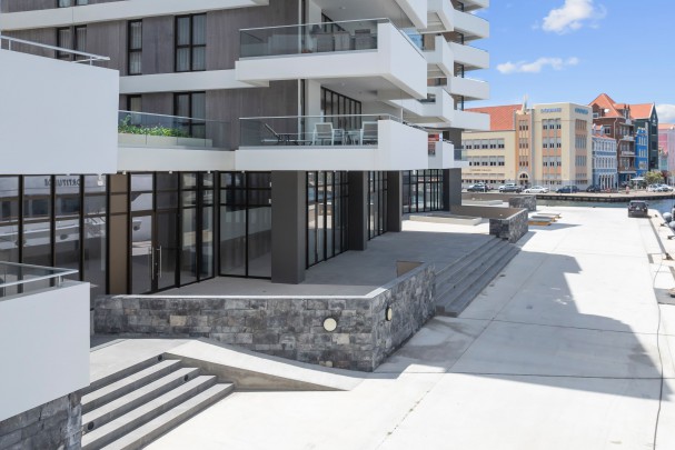 The Wharf – Bright Corner Unit with Waterfront Terrace