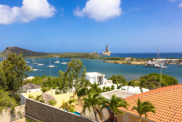 Majestic Hilltop Villa with Endless Ocean Views -  Brakkeput, Curaçao