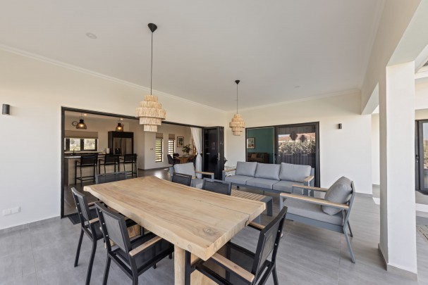 Blue Bay - Modern newly built family home for sale on resort with pool