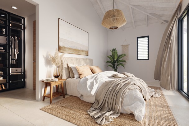 Zuurzak: Stylish newly built villa with 4 bedrooms and a swimming pool