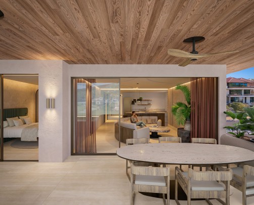 Blue Bay - The Lotus - 3 bedroom vacation rental apartments with pool