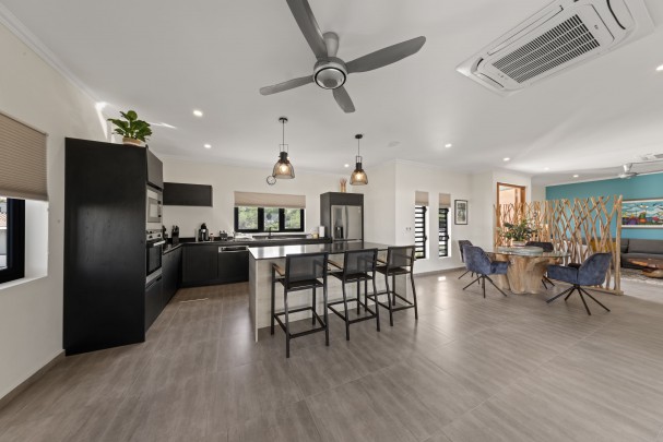 Blue Bay - Modern newly built family home for sale on resort with pool