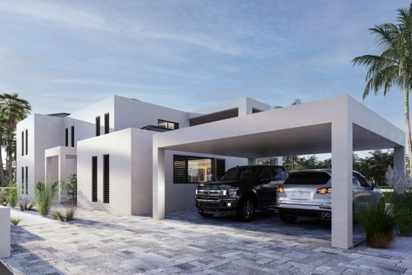 Prachtige nieuwbouwwoning met zwembad op Blue Bay Resort