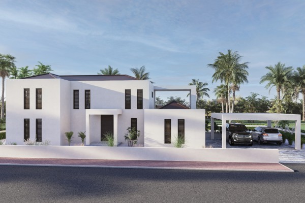 Prachtige nieuwbouwwoning met zwembad op Blue Bay Resort