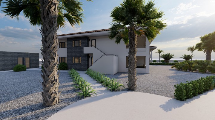 Blue Bay - Luxurious newly built second floor apartment with pool