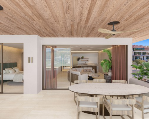 Blue Bay - The Lotus - 3 slaapkamer vakantieverhuur appartementen