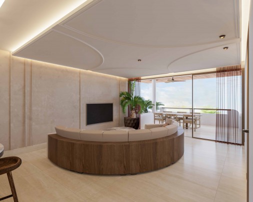 Blue Bay - The Lotus - 3 slaapkamer vakantieverhuur penthouses