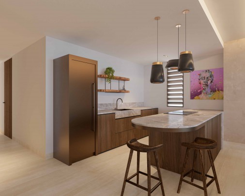 The Lotus Blue Bay - 3 bedroom vacation rental villas and apartments 