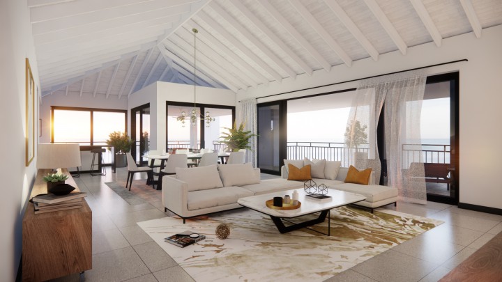 Cape Marie C22 - Prachtige penthouse met zeezicht in gated resort