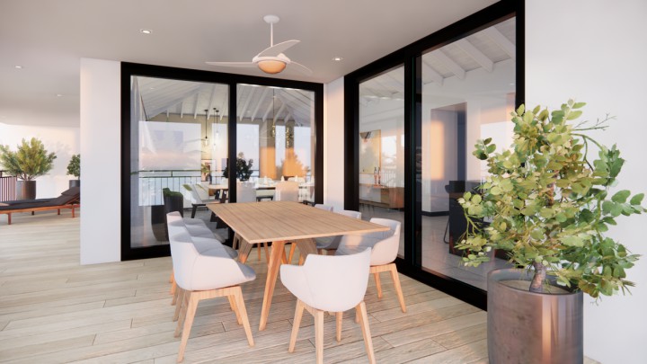 Cape Marie Luxury apartments B29 - schitterende penthouse met zeezicht