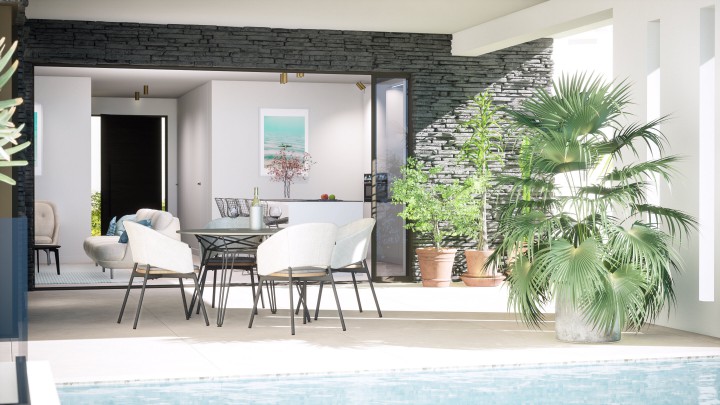 THE CAPE A3 – Luxurious apartment with sea view and private pool