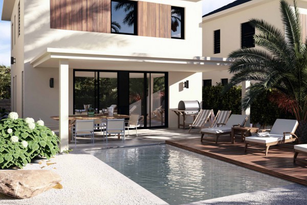 Julians 2 | New villa with private pool in Julianadorp, Curacao