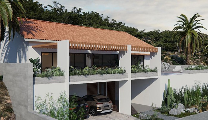 Villapark Fontein – Newly built 3-Bedroom villa with pool and Sea View