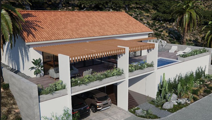 Villapark Fontein – Newly built 3-Bedroom villa with pool and Sea View
