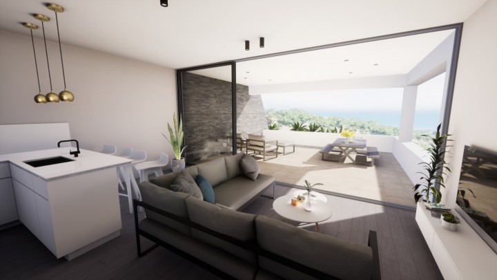 THE REEF – Luxurious new apartment on fourth floor with sea view