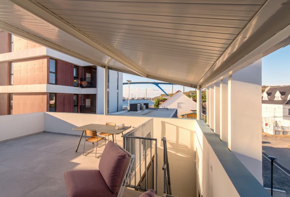 The Wharf - Exclusief Stadsappartement met Dakterras in Willemstad